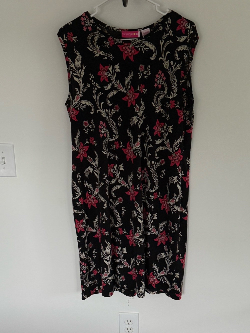 Womens floral Liz Lange maternity dress